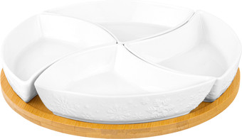 Менажница Elan Gallery Снежинки 540560