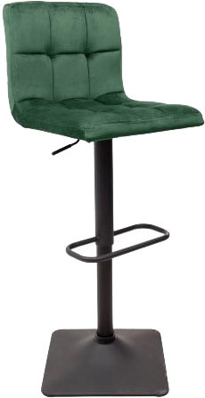 Стул AksHome Amazon (темно-зеленый велюр HCJ-19/черный)