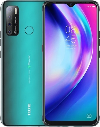 Смартфон Tecno Pouvoir 4 (зеленый)
