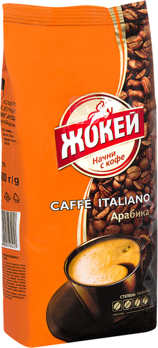 Кофе Жокей Caffe Italiano в зернах 500 г