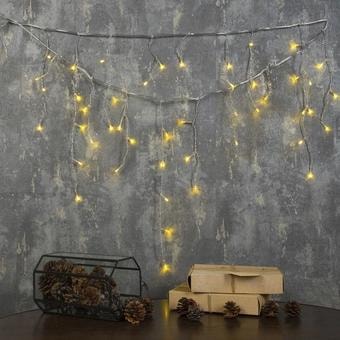 Бахрома Luazon 48 LED 1.8х0.5м (теплый белый) 3556830