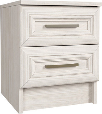 Тумба Астрид-Мебель Принцесса с 2-мя ящиками (анкор белый)