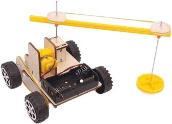 3Д-пазл Вольтик Робот уборщик J50