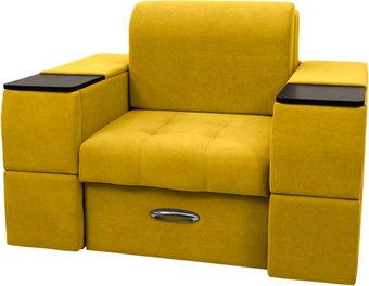 Сириус Лидер-13 ППУ 135x110 (Eva 18 велюр желтый)