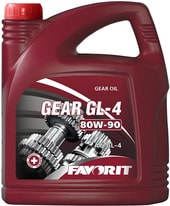 Трансмиссионное масло Favorit Gear 80W-90 GL-4 4л