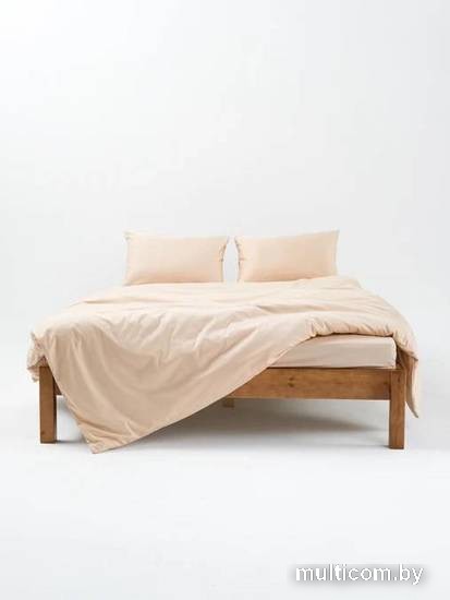 Постельное белье GoodNight Сатин Делюкс 1.5 341732 (бежевый)