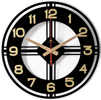 Настенные часы Рубин Золотые цифры 4041-012