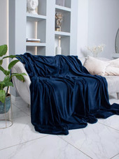 Плед Casa Conforte Royal Flannel 160x220 6155323 (синий)