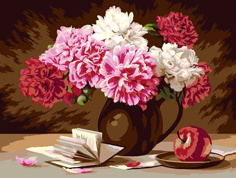 Картина по номерам ФРЕЯ Цветочная поэзия PNB/R2 №20