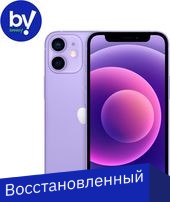 Смартфон Apple iPhone 12 mini 64GB Воcстановленный by Breezy, грейд B (фиолетовый)