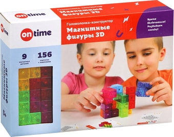 Конструктор On Time 45019 Магнитные фигуры 3D