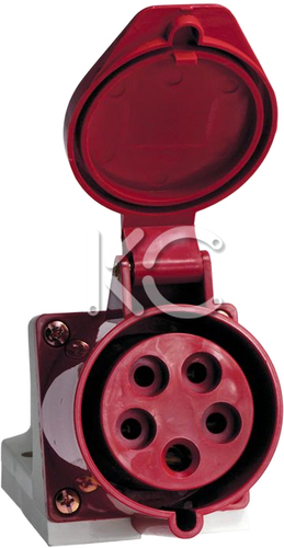 Розетка промышленная КС 125 32А YHT