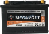 Автомобильный аккумулятор Megavolt 12V +R (66 А&middot;ч)