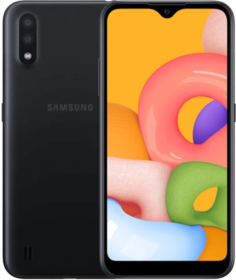 Смартфон Samsung Galaxy A01 SM-A015F/DS (черный)