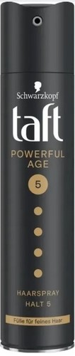 Taft Лак для волос Powerful AGE Укрепление тонких и истощенных 250 мл