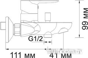 Смеситель Wasserkraft Leine 3501