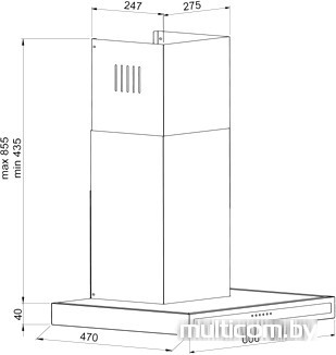 Кухонная вытяжка KUPPERSBERG DDL 660 B