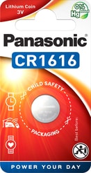 Батарейки Panasonic CR1616 CR-1616EL/1B