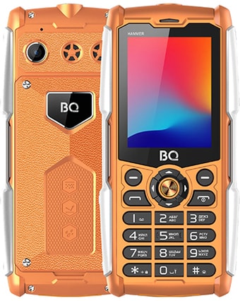 Мобильный телефон BQ-Mobile BQ-2449 Hammer (оранжевый)