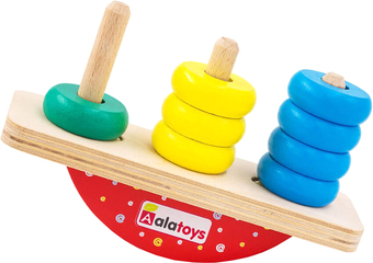 Бизиборд Alatoys Пирамидка БЛ04