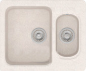 Кухонная мойка Polygran F-09 (белый)