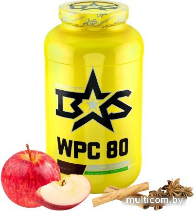 Протеин Binasport WPC 80 (750г, яблоко/корица)