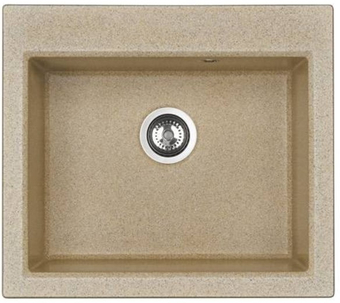 Кухонная мойка Акватон Линеа 58 (песочный)