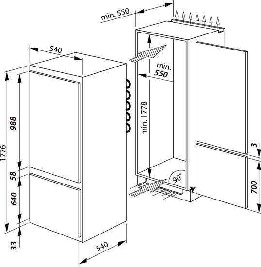 Холодильник Hansa BK316.3AA