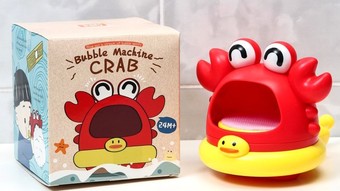 Игрушка для ванной Крошка Я Крабик-пузыри 7046620