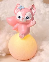 Настольная лампа ILikeGift Cute Little Fox 137P-JM8268-02 (синий)