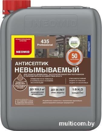 Антисептик Neomid 435 финишный невымываемый. Концентрат 1:9 5 кг