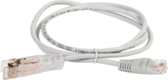 Кабель ITK RJ 45 - RJ45 PC01-11045-2P2M (2 м, серый)