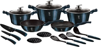 Набор кастрюль Berlinger Haus Aquamarine Metallic BH-6164