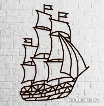 Настенная фигура Eco-Wood-Art Корабль