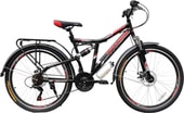 Велосипед Greenway 24S006-L 24 (черный/красный, 2018)