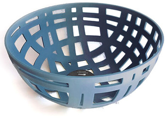 Ваза для фруктов MonAmi 6570 (серо-синий)