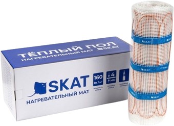 Нагревательный мат SKAT HT MAT-2.5-400 2.5 кв.м. 400 Вт