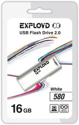 USB Flash Exployd 580 16GB (белый) [EX-16GB-580-White]