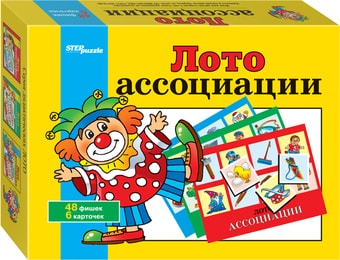 Настольная игра Step Puzzle Лото Ассоциации 80302
