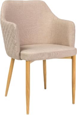 Стул с подлокотниками Signal Astor (бежевый)