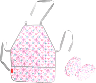 Фартук для рисования Erich Krause Pink Flowers 48289
