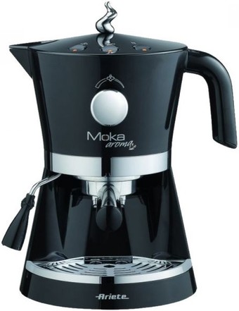 Рожковая помповая кофеварка Ariete Moka Aroma 1337/41 (черный)