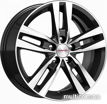 Литые диски K&K Rassvet 16x6.5" 5x114.3мм DIA 67.1мм ET 50мм Алмаз черный