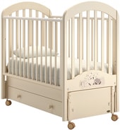 Классическая детская кроватка Nuovita Grano Swing (слоновая кость)