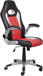 Кресло Седия Neptun Eco (черный/белый/красный)