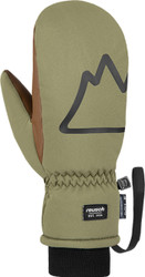 Горнолыжные варежки Reusch Carter R-TEX XT 6302530-5499 (р-р 8, Mitten Burnt Olive/Dark Brown)