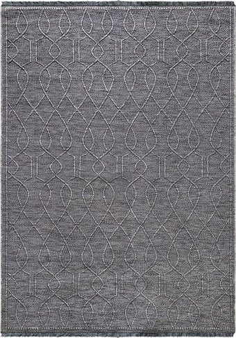 Ковер для жилой комнаты Linea Hali Gabardine K5099B-ANTHRACITE (1.5x2.3)