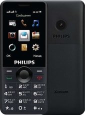 Мобильный телефон Philips Xenium E168 (черный)
