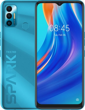 Смартфон Tecno Spark 7 2GB/32GB (голубой)