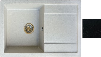 Кухонная мойка Gerhans B27 (оникс)